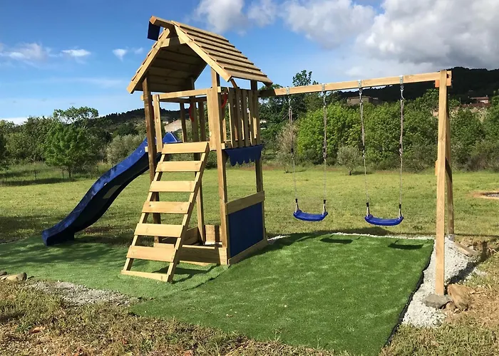 Near Carcassonne With Heated Pool فيلة